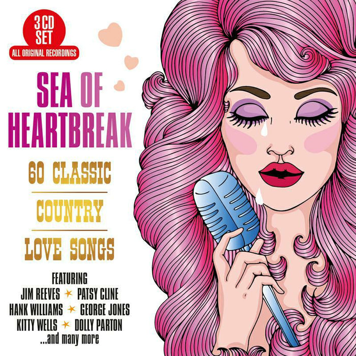 Various Artists: Sea Of Heartbreak - 60 Classic Country Love Songs