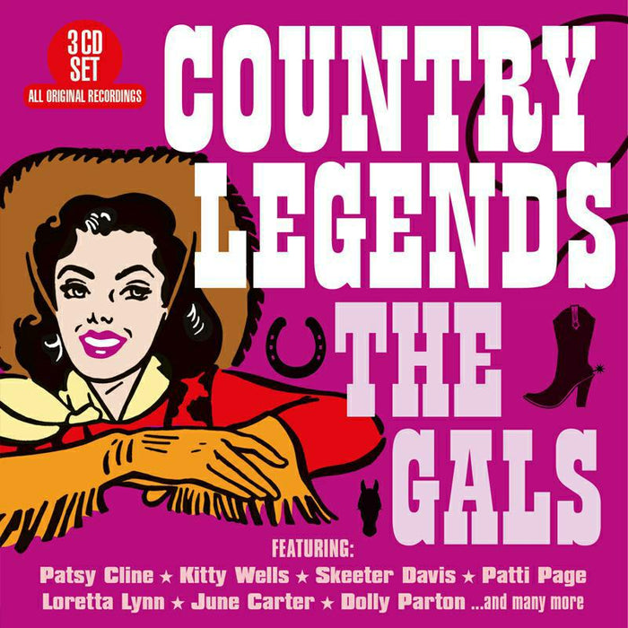 Various Artists: Country Legends - The Gals (3CD)