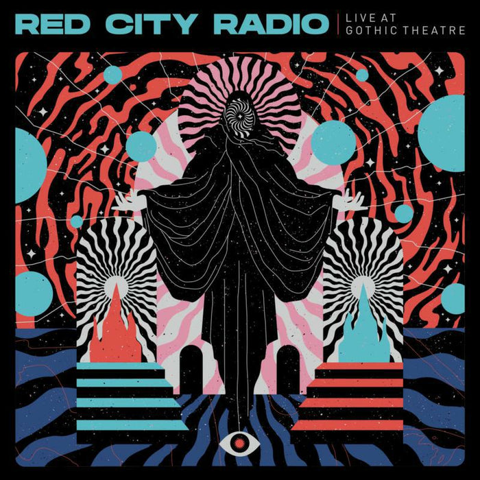 Red City Radio: Live at Gothic Theater (Black and Hot Pink Pinwheel Vinyl) (LP)