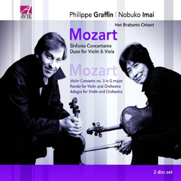 Philippe Graffin / Nobuko Imai: Mozart: Sinfonia Concertante; Duos For Violin & Viola