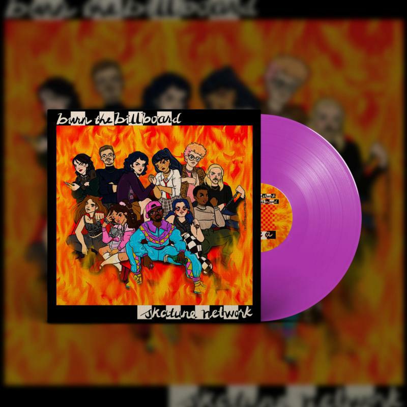 Skatune Network: Burn The Billboard (Purple Vinyl) (LP)