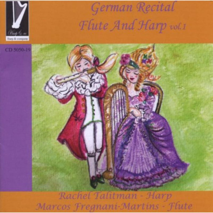 Talitman, Fregnani-Martins: German Recital - Flute & Harp Volume 1