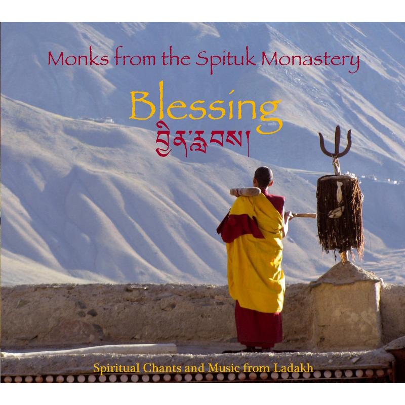 Monks From The Spituk Monastery: Blessing
