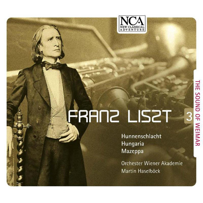 Orchester Wiener Akademie & Martin Haselb?ck: Liszt: Hunnenschlacht, Hungaria, Mazeppa