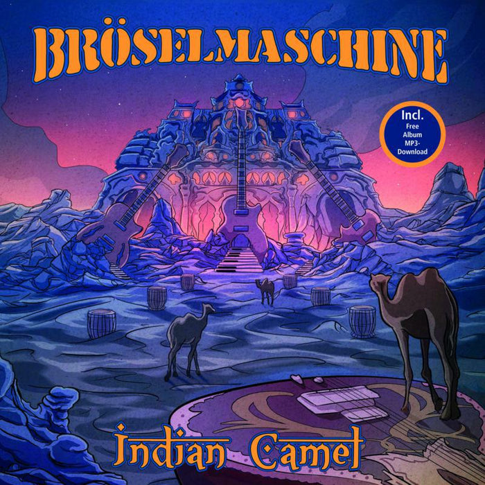 Br?selmaschine: Indian Camel - 180 G Black Vinyl + Download Code