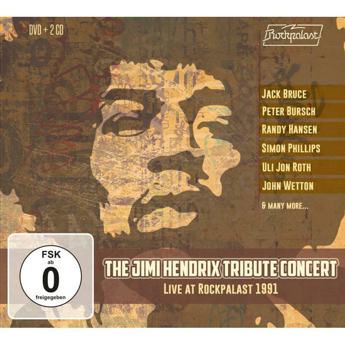 Various Artists: The Jimi Hendrix Tribute Concert - Live At Rockpalast 1991 (2CD+DVD)