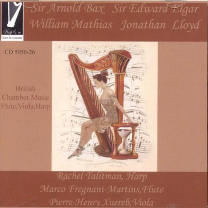 Talitman, Fregnani-Martins, Xuereb: British Chamber Music, Flute, Viola, Harp