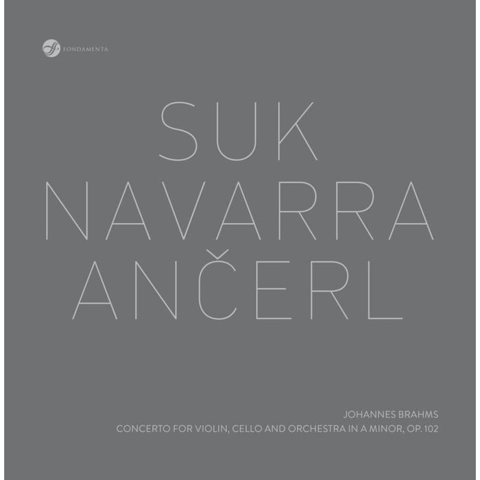 Andre Navarra, Josef Suk, Czech Philharmonic Orchestra: Brahms: Concerto For Violin, Cello And Orchestra