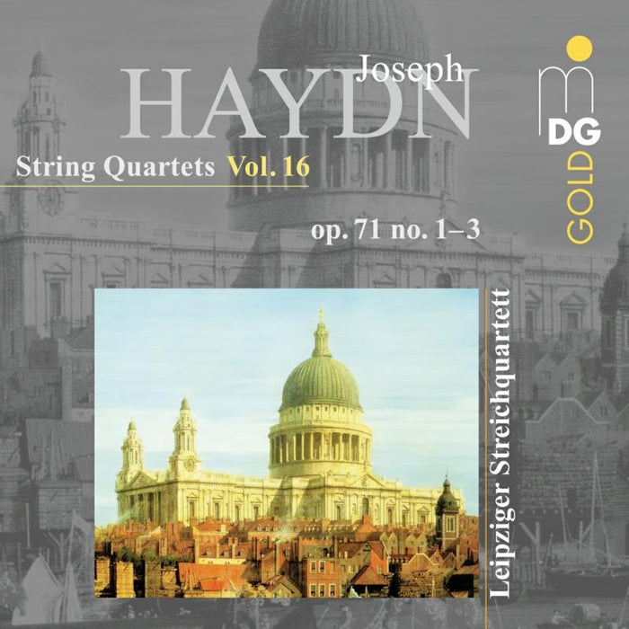 Leipziger Streichquartett Joseph Haydn: String Quartets Vol. 16 CD