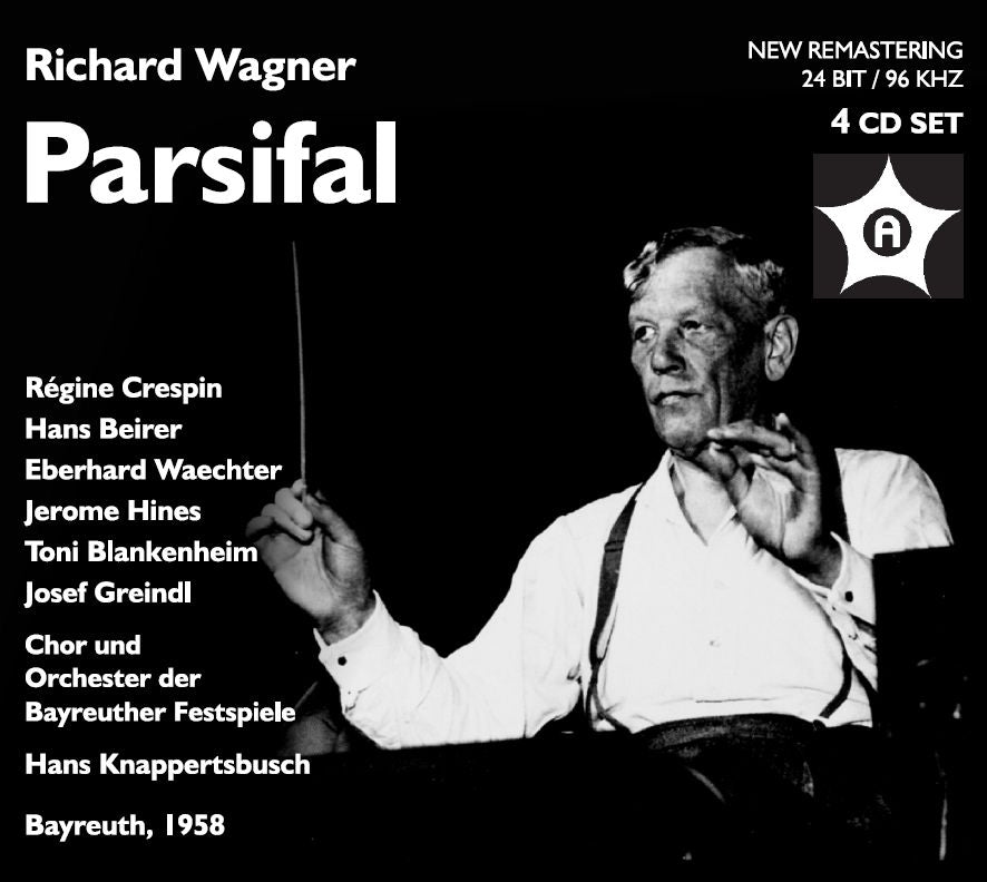 Crespin, Beirer, Waechter, Hines, Uhl; Knappertsbusch: RICHARD WAGNER:  Parsifal