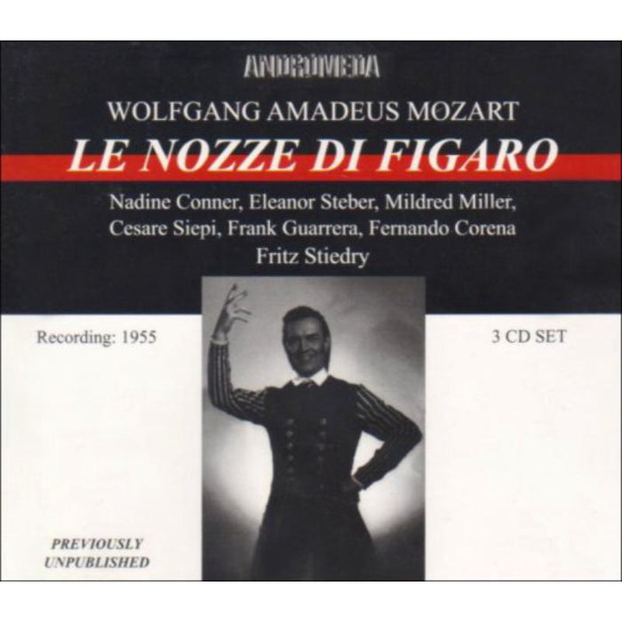 Steber/Guarrera/Siepi/Madeira/Conner;MET 1955: Le Nozze di Figaro