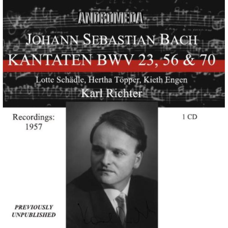 Schadle/Topper/Engen; Munich 1: Cantatas BW 23,56 & 70