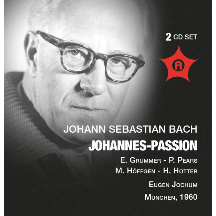 Grummer/Pears/Hotter: Johannes Passion BW 245   (01/04/1960)