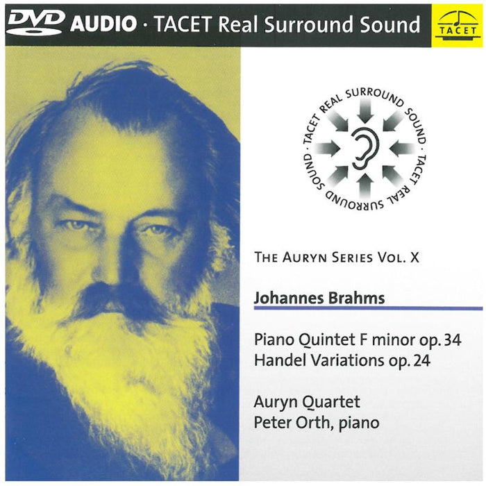 Auryn Quartett / Peter Orth: Brahms: Quintett - The Auryn Series Vol. X