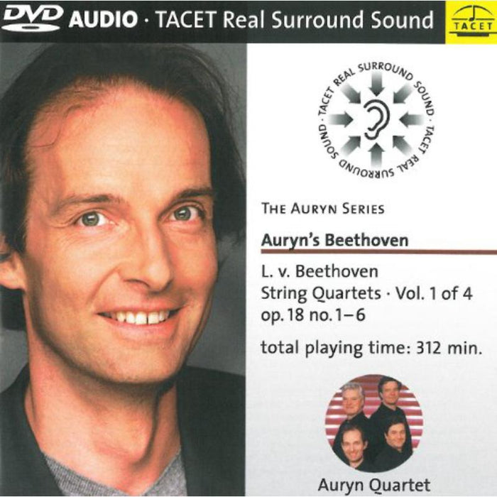 Auryn Quartett: Auryn's Beethoven: String Quartets Vol 1 von 4