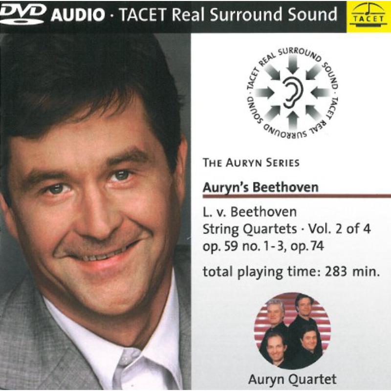 Auryn Quartett: Auryn's Beethoven: String Quartets Vol 2 von 4