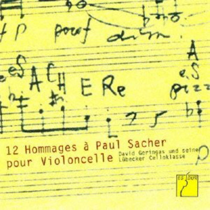 David Geringas, Eckart Runge, Jens Peter Maintz, Nikolaus Trieb, Troels Svane etc.: Twelve Tributes to Paul Sacher for Cello