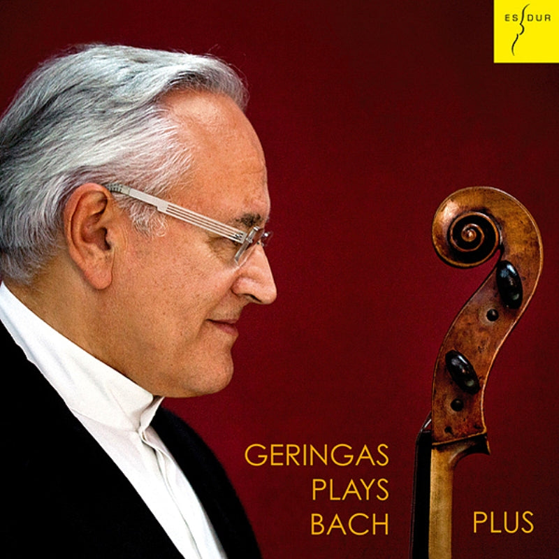 David Geringas: Geringas plays Bach Plus - Bach, Gubaidulina, Krenek, Vasks etc.