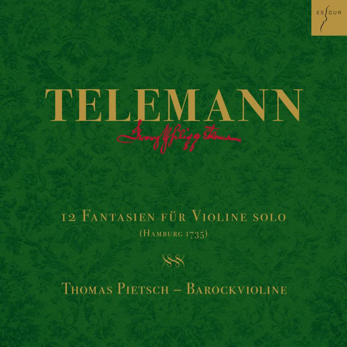Thomas Pietsch: Telemann: 12 Fantasias For Violin Without Bass, TWV 40:14-25
