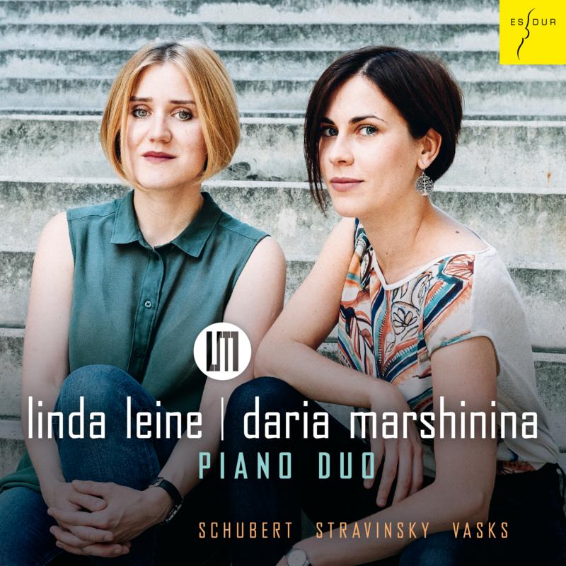Piano Duo Linda Leine & Daria Marshinina: Schubert - Stravinsky - Vasks: Works For Piano Duo
