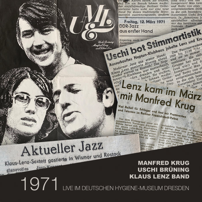 Manfred Krug, Uschi Br?ning & Klaus Lenz Band: 1971 - Live Im Deutschen Hygiene-Museum Dresden