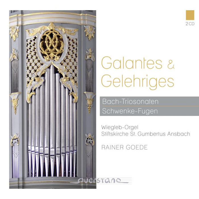 Rainer Goede: Schwenke: Enlightening and Adepted - Trio sonatas by Bach an