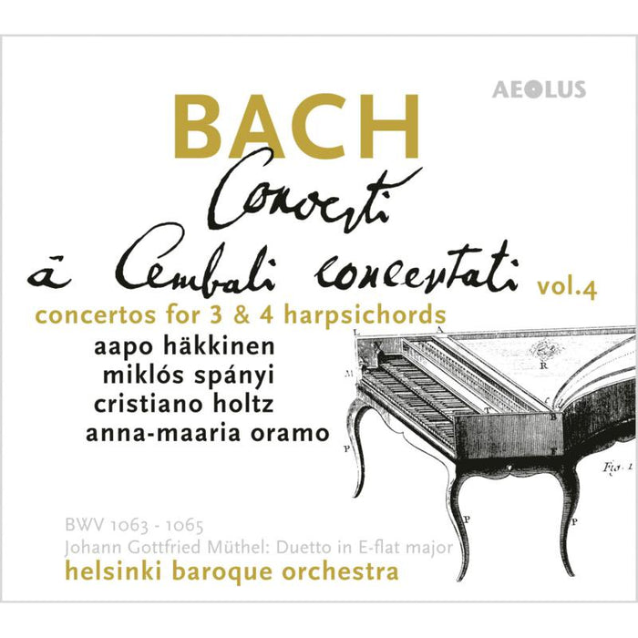 Soloists; Helsinki Baroque Orchestra: JS Bach: Concerti A Cembali Concertati