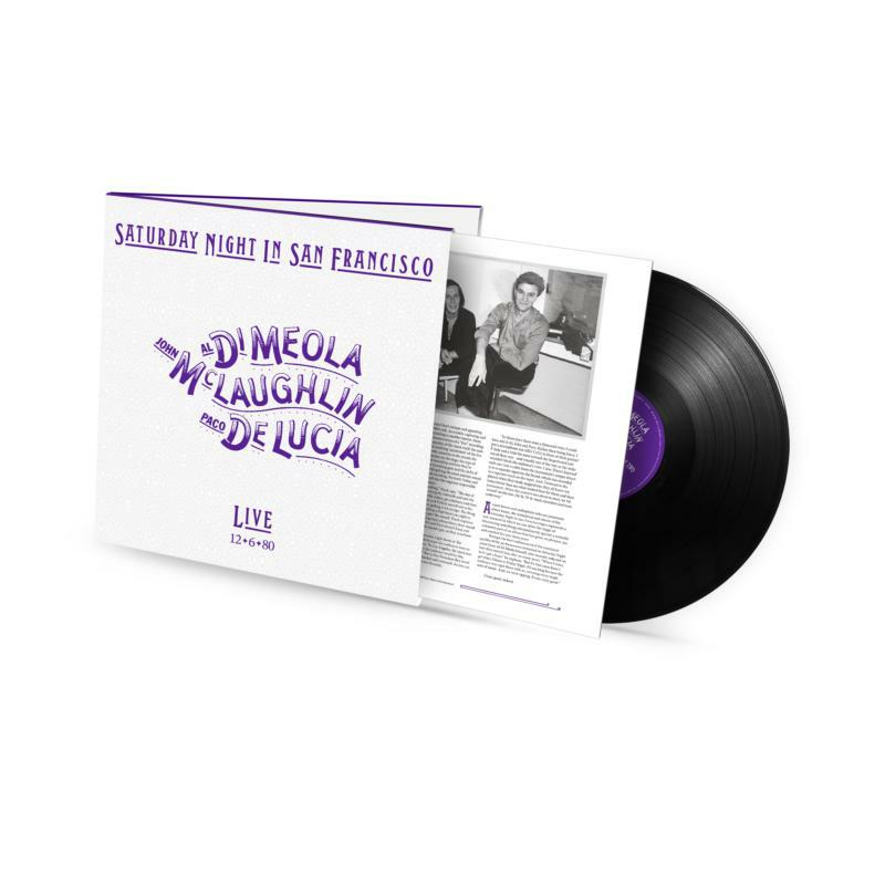 Al Di Meola, John McLaughlin & Paco De Lucia: Saturday Night In San Francisco (LP)