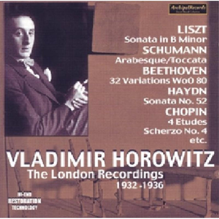 Horowitz: Vladimir Horowitz London Recording