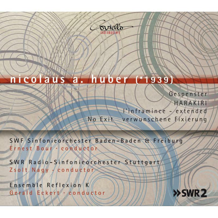 SWF Sinfonieorchester Baden-Baden & Freiburg: Nicolaus A .Huber:  Gespenster; HARAKIRI