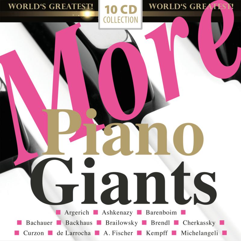 Martha Argerich, Alfred Brendel, Wilhelm Kempff, Shura Cherkassky etc.: More Piano Giants