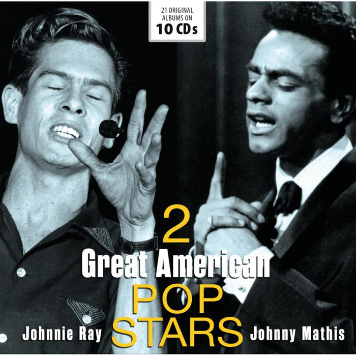 Johnnie Ray & Johnny Mathis: 2 Great American Pop-Stars (10CD)