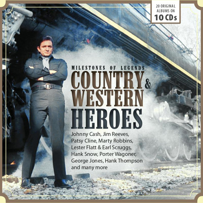 Various: Milestones Of Legends - Country & Western Heroes