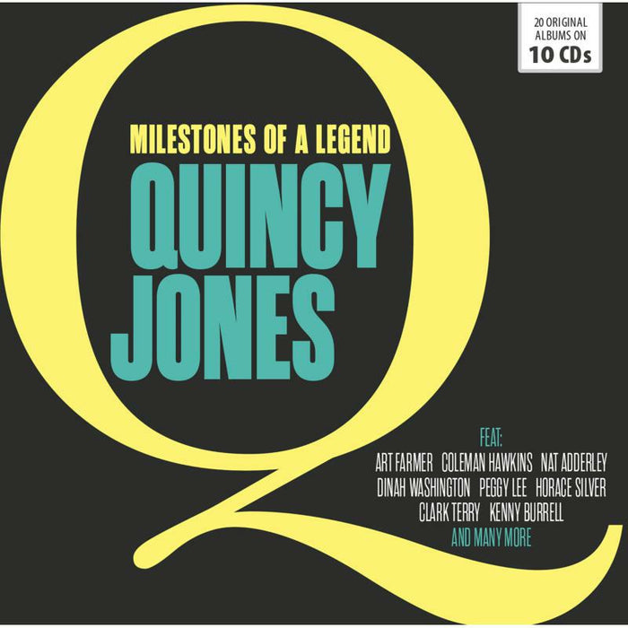 Quincy Jones: Milestones Of A Legend: 20 Original Albums (10CD)