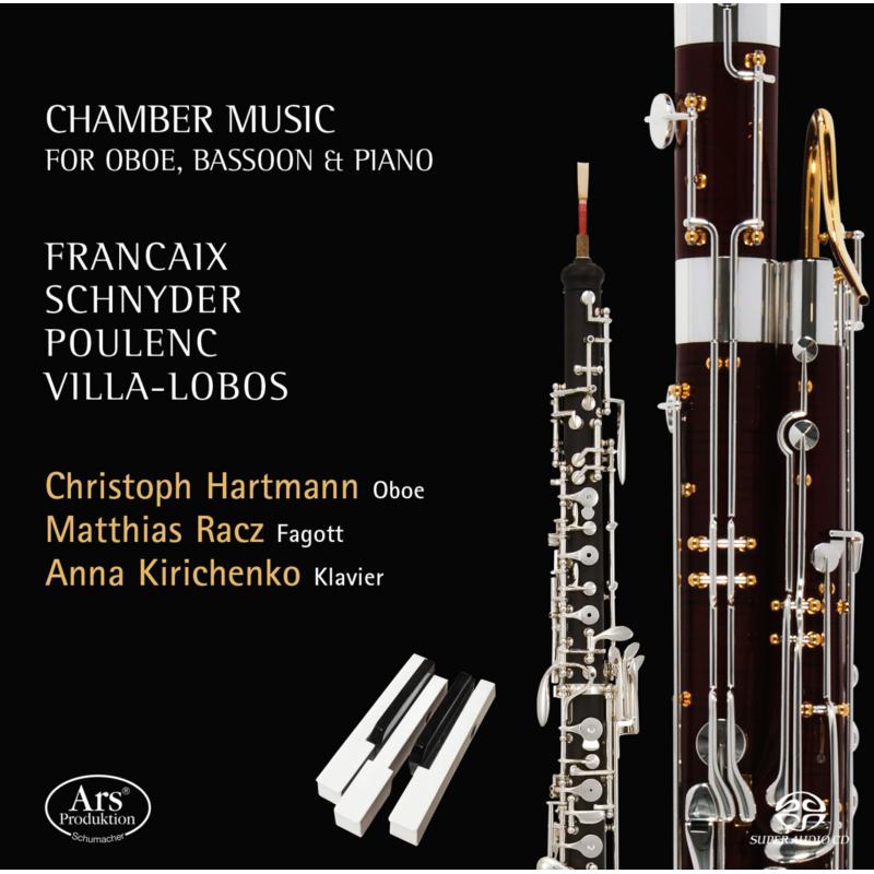 Christoph Hartmann; Matthias Racz; Anna Kirichenko: Chamber Music For Oboe, Bassoon And Piano