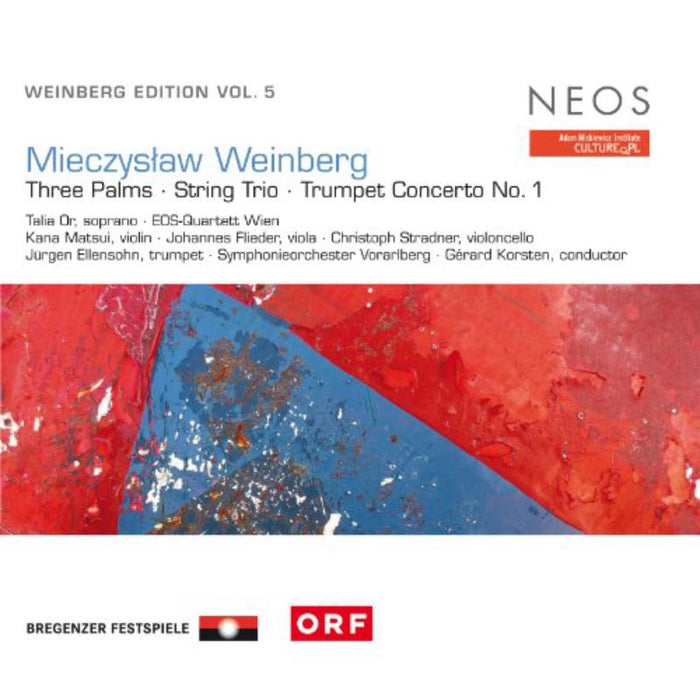 EOS-Quartett Wien;Ellersohn;Sym.orchest Vorarlberg: Three Palms, String Trio, Trumpet Concerto No.1