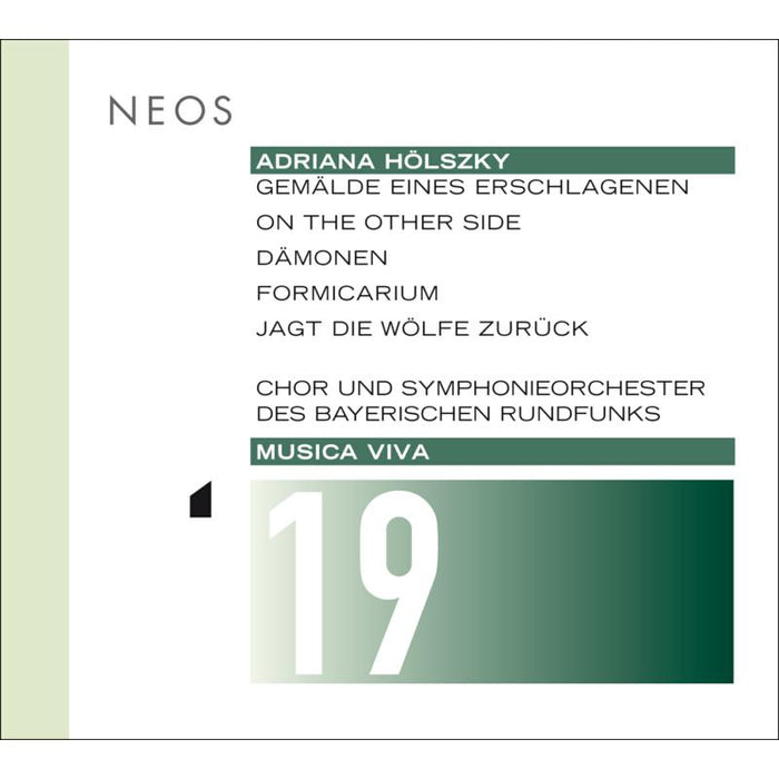 Chor des Bayerischen Rundfunks / Symphonieorchester des Baye: Adriana H?lszky: musica viva 19 - Adriana H?lszky