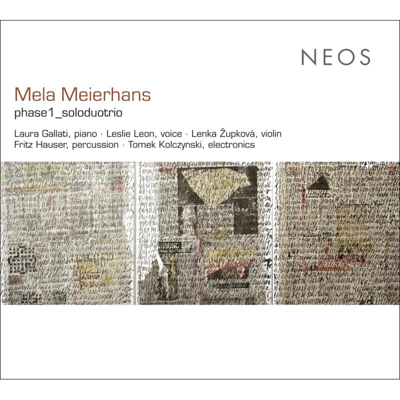 Laura Gallati / Fritz Hauser / Tomek Kolczynski / Leslie Leo: Mela Meierhans: phase1_soloduotrio