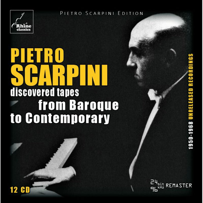 Pietro Scarpini: Discovered Tapes - From Baroque To Contemporary
