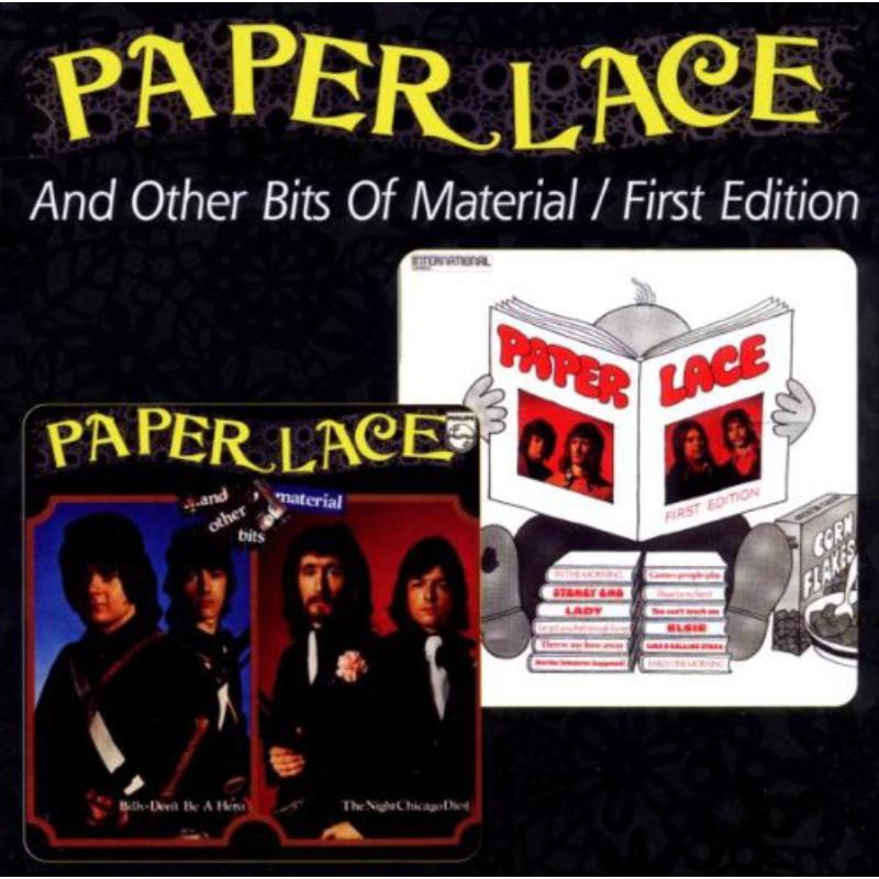 Paper Lace: And Other Bits Of Material / First Edition