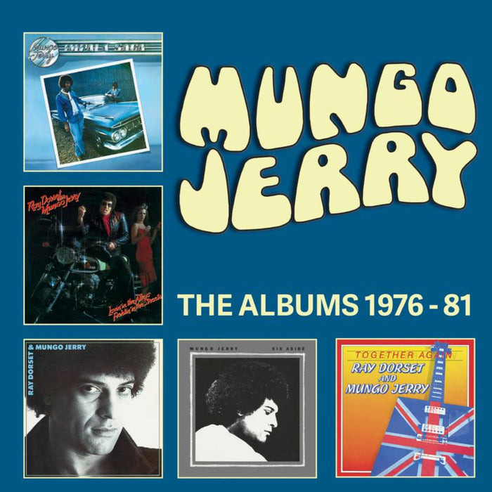 Mungo Jerry: THE ALBUMS 1976-81: 5CD CLAMSHELL BOXSET