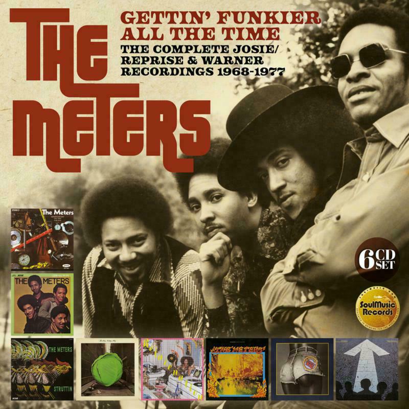 The Meters: Gettin' Funkier All The Time: The Complete Josie / Reprise & Warner Recordings (1968-1977) (6CD Boxset)