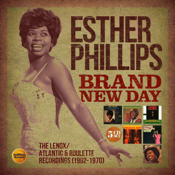 Esther Phillips: Brand New Day ~ The Lenox / Atlantic & Roulette Recordings (1962-1970) (5CD)