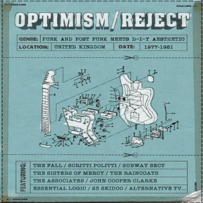 Various Artists: Optimism / Reject ~ Punk And Post-Punk Meets D-I-Y Aesthetic 1977-1981 (Deluxe Bookpack Edition)