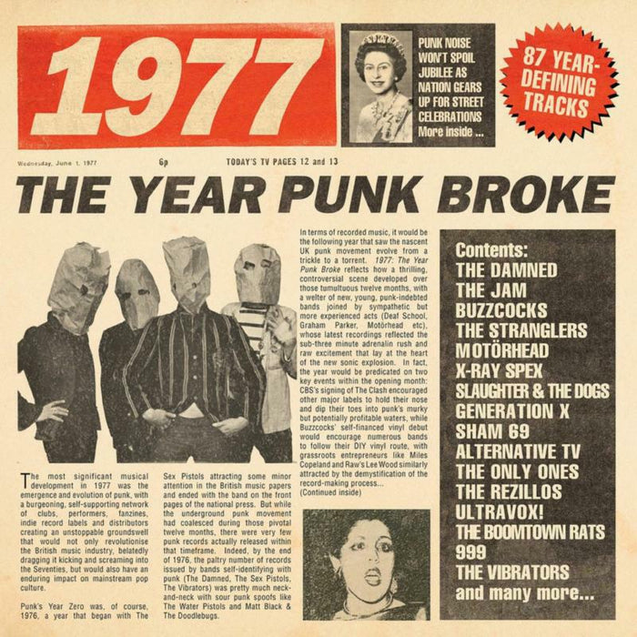 Various Artists - 1977 - The Year Punk Broke - CRCDBOX78