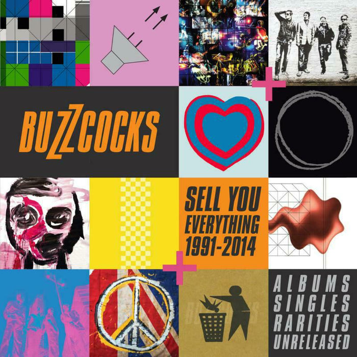 Buzzcocks: Sell You Everything (1991-2004) Albums, Singles, Rarities, Unreleased Boxset (8CD)