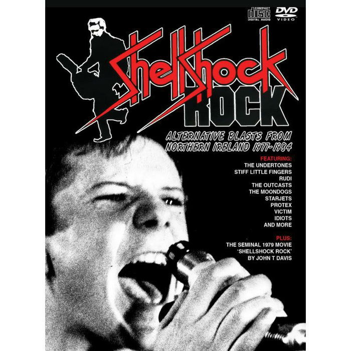 Various Artists: Shellshock Rock ~ Alternative Blasts From Northern Ireland 1977-1984: (3CD+DVD)