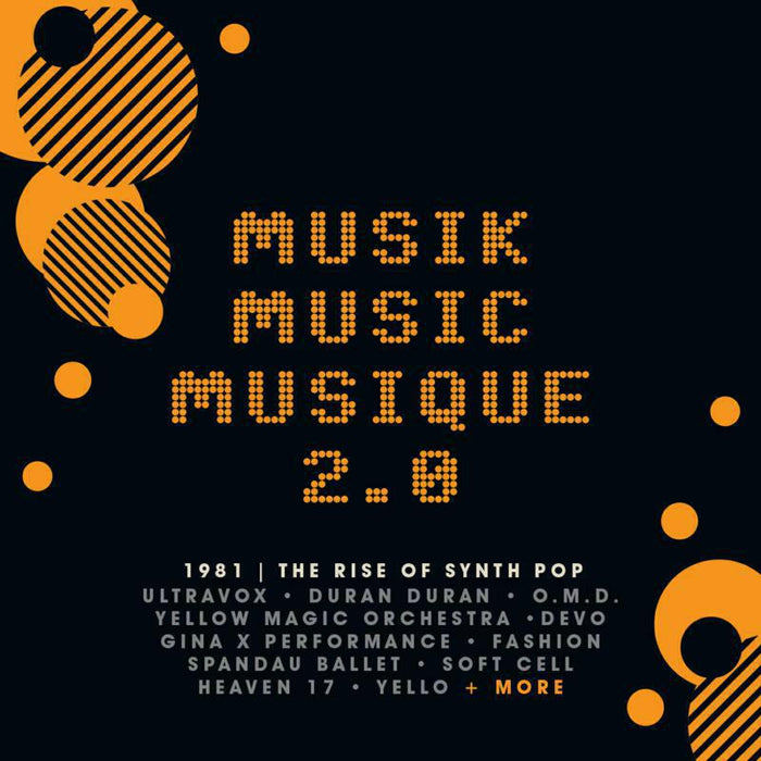 Various Artists: Musik Music Musique 2.0 The Rise Of Synth Pop (3CD Clamshell)