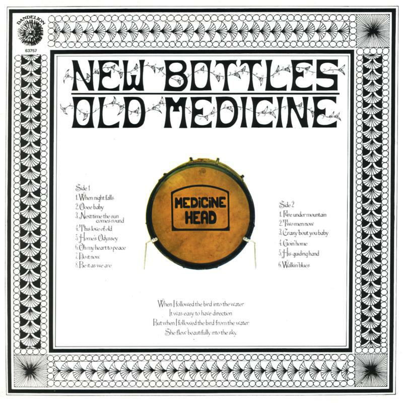 Medicine Head: New Bottles Old Medicine ~ 50th Anniversary Edition (2CD)