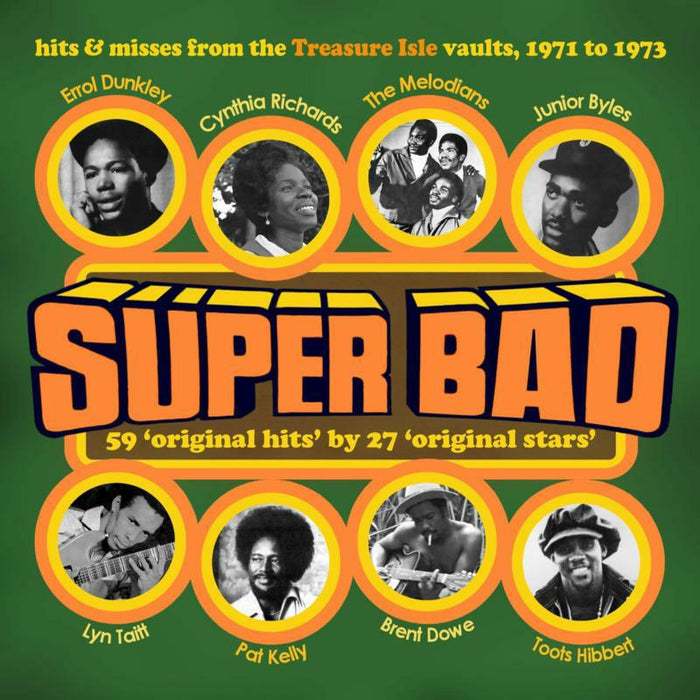 Various Artists: Super Bad! Hits And Raraities From The Treasure Isle Vaults 1971-1973